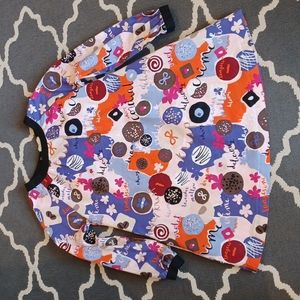 Kate Spade Skirt The Rules Grafitti Food Dress Girl's 10